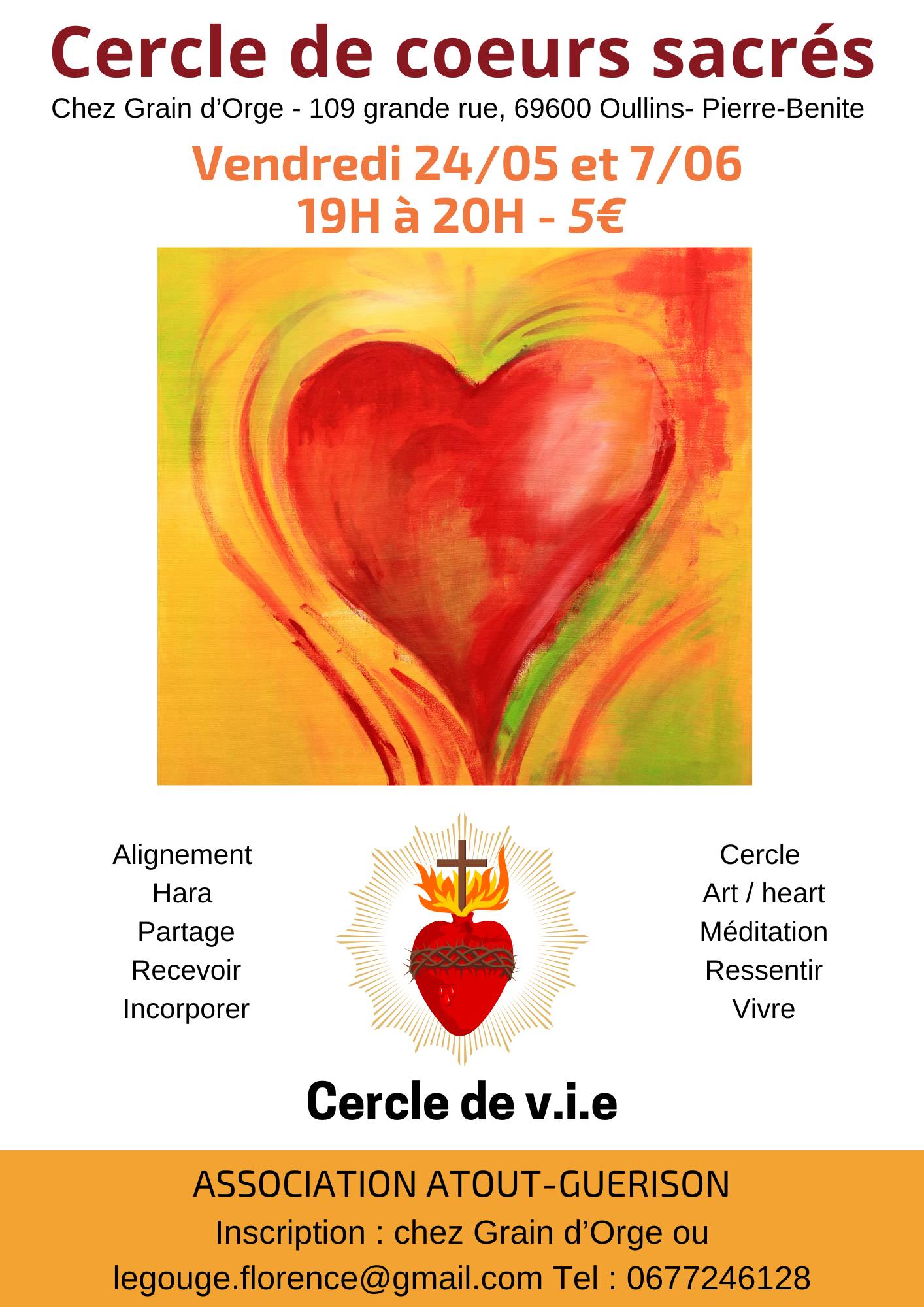 Grain d'orge Coeur sacré
